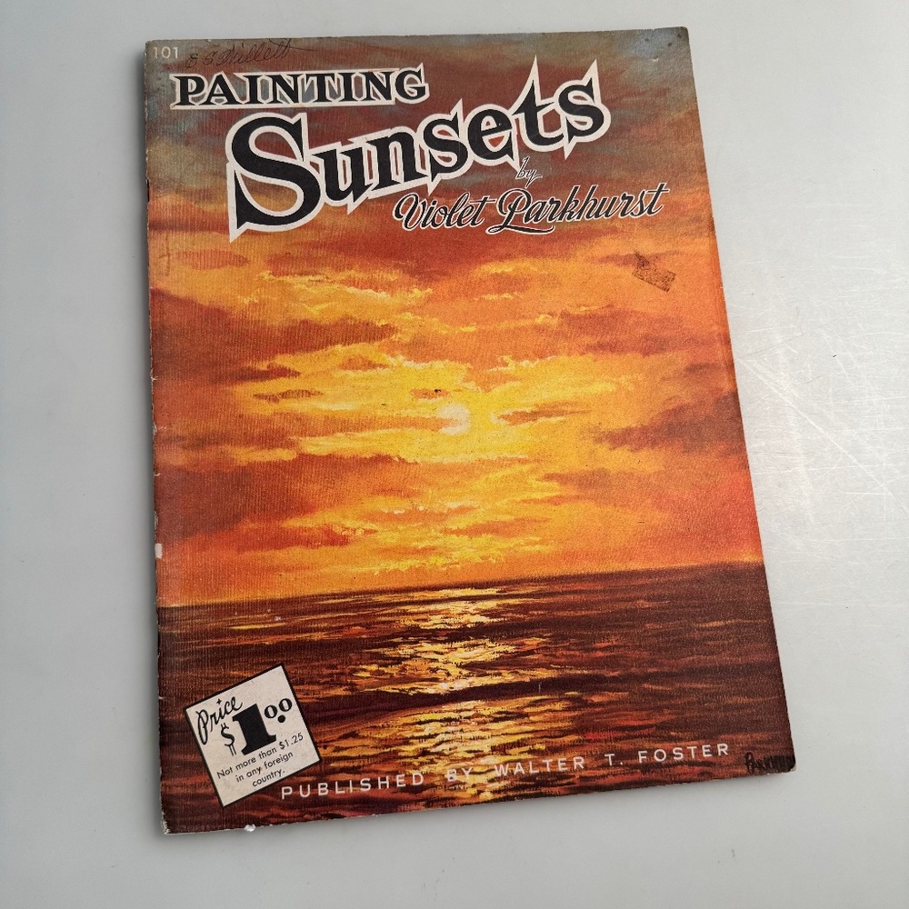 Walter Foster Painting Sunsets Art Instruction Book